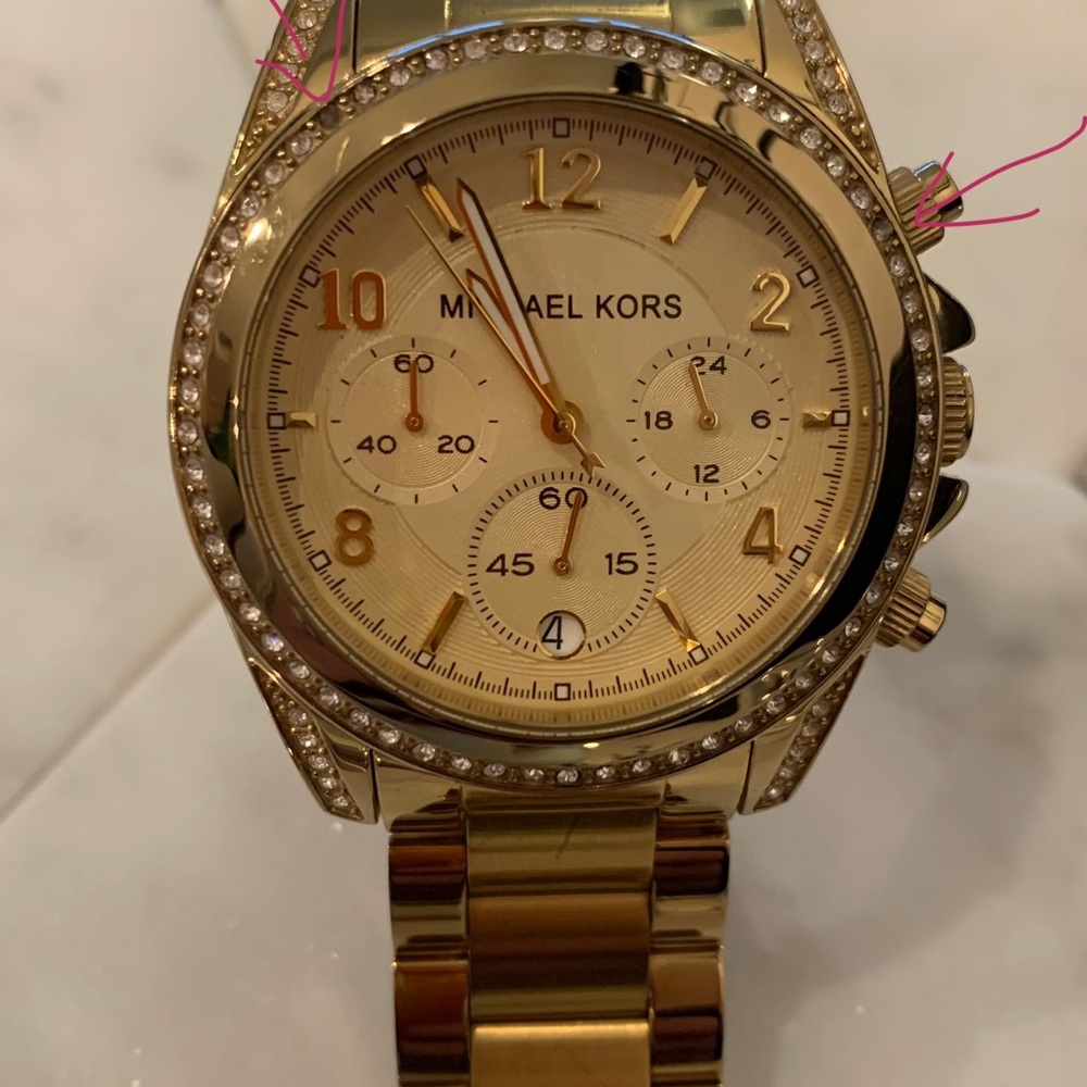Michael Kors Goldtone Watch - Picture 6 of 6